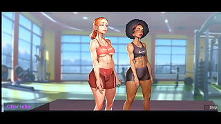 Taffy Tales V0.95.7 Part 86 Gym Tease by Loveskysan69