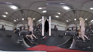 VR GROUP SEX IN THE GYM WITH DOLLY LEIGH, EMILY WILLIS  EMMA STARLETTO: Porn