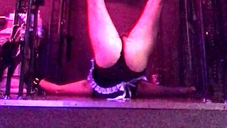 Femdom fetish mistresses fuck bdsm loser with strapon