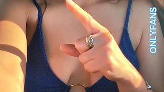 JOI (cei) Inside My Parking Car I Make You Masturbate and Eat Your Milk