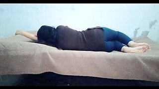 Desi Aunty Hardcore Sex - Indian Aunty Homemade Blowjob & Doggy Style Chudai