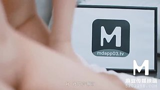 Hot Asian Wife in Stockings - Madou MD-0207 Sexy Consultant Fuck