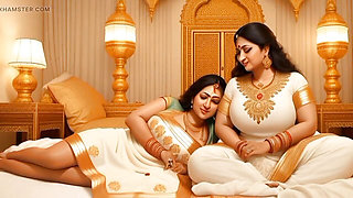 Romance full HD video with her girlfriend in boyfriend village