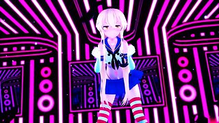 Awesome hentai anal sex with stunning excited nurse