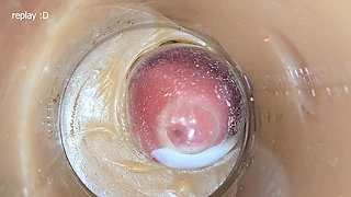 Cum Inside Me Over and Over! Camera Inside Creampie Condom POV