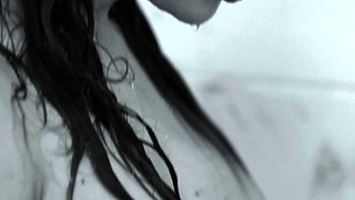 Gorgeous brunette pornstar babes Jessie Andrews