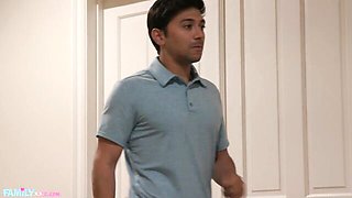 Izy-Bella and Max's stepmom and stepson sex