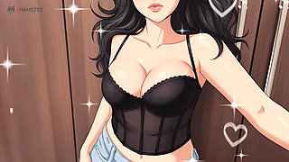 Girlfriend hooks up with younger boy on real home-made