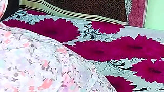 Indian Muslim Girl in Burkha Enjoys Romantic Rainy Night