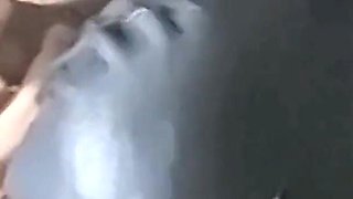 Real Homemade Hot Bisexual Threesome, Wife and Husband Sharing Cock, Socuking Together