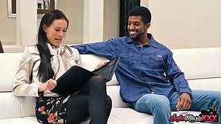 MILF Sofie Marie Rides BBC After Seducing Hung Black Stud