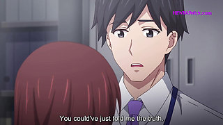 Hard Session and Wet Pantie for my Shy Coworker in Office - Anime Hentai Porn, ENG Sub
