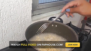 Feeding My Slave Piss Seasoned Noodles