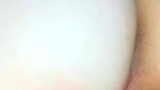 Very Creamy Orgasm - Wife Puts Anal Plug in Her Ass and Fucks Her Creamy Pussy Full of Cum!
