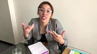 Your Spanish Teacher Gets Horny During The Class