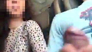 Bus Handjob