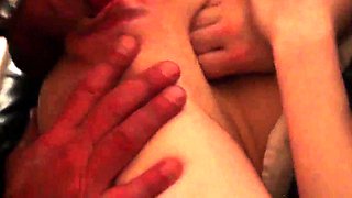 Daughter finds mommy's toy. Busted by daddy