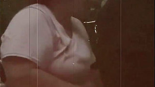 BBW Blowjob Outdoors
