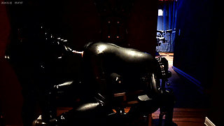 Slave gets whipped and then fucked
