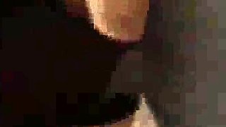 Cheating White Slut sucks BBC while boyfriend is gone bb