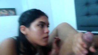 Rimjob part start at 08:50: Blowjob, Babe  Brunette Porn