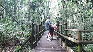 We Have Sex in the Garden of Eden and Nearly Got Caught
