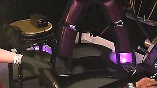 Mistress Luciana Stretching, Shocking, Screaming Part 1
