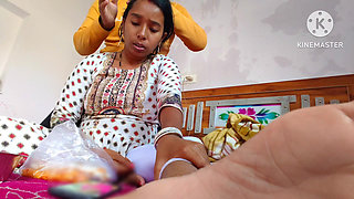 Desi College Bhabhi Hot Boobs Suking - Unknown Girl Stops My Bike, I Take Her on My Bike and Take Her Home and Kiss Her Boobs