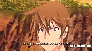 Hot Japanese Hentai - Women Lose Battle & Take Huge Loads - English Subs