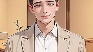 Titfucking and Cucking - Ntr by My Friend Nts Route #22 Animated Ai Game