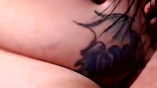 Chubby MILF Jiggling Squeezing Her Belly Fat