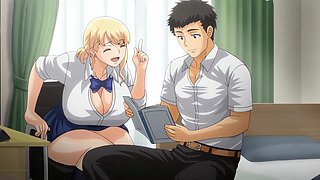 Busty hot MILFs cartoon anime porn