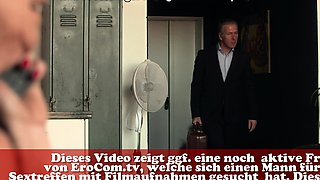 German Mature Secretary fuck the business boss