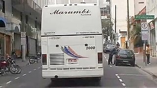 Brazilian fuckfest bang in a voyage bus and then public