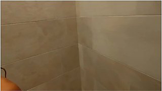 Spying On Friends Wife In The Shower And She Invites Me In For Creampie 11 Min
