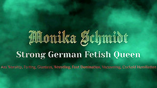 Monika Schmidt Hard Feed Tickling with Fingernails on the Bondage Chair