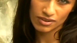 Katalina and Monica: Two Perfect Shaved Pussy for a Big Cock