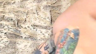 Pregnant Artist Uses Stepsons Friends for Live Action Art
