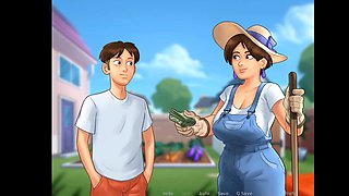 Hot step mom Lanagameplays shows off her perfect body in a steamy scene