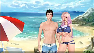 Sex on the beach with Samantha and Sarah Milking lactation off the beach - Prince of Suburbia Chapter 28