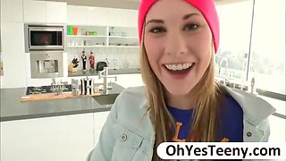 Hip chick Tysen Rich gets banged by a monster cock and gets facialized