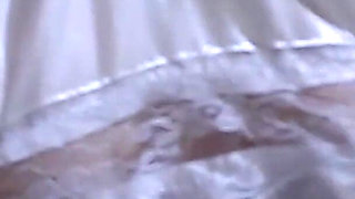 White Nurse Lingerie Masturbation