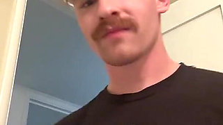 Justin Taylor Gets His Hairy Hole Rimmed MMF Bi