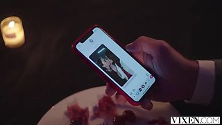 Hot Threesome with Scarlit Scandal & Ariana Marie - Blowjob, Facial & Cum Swap