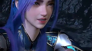Blue Hair Fantasy.exe: Goddess Unleashed - 3D Animation Hentai