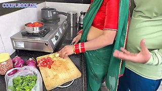 On The Second Day Of Komals Wedding Night, The Stepbrother-in-law Came To The Kitchen And Made Khichdi With The Bride
