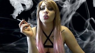 Long Time Smoker Cough and Cum Countdown