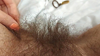 I'm Playing with the Hair on My Pussy