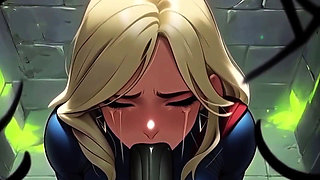 Supergirl Gets Gangbanged Again