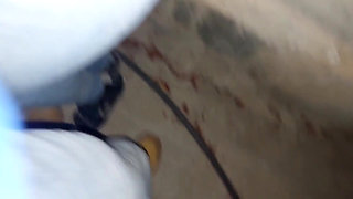 Fucking a Whore Peda in the Street After the Party